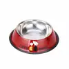 Comedero para perros de acero inoxidable, antideslizante, apto para gatos y perros, disponible en varios tamaños, comedero para mascotas de alimentación lenta, duradero y colorido, fabricante de artículos para mascotas