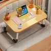 Mesita de noche, mesa plegable, escritorio para estudiantes, escritorio de dormitorio, soporte para portátil, escritorio de oficina, escritorio para perezosos
