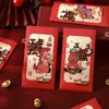 2026 Año del Caballo Dibujo Animado Sobre Rojo Creativo Sobre Rojo Dinero de Año Nuevo Festival de Primavera Regalo Creativo Bolsa de Sobre Rojo Paquete Rojo de Año Nuevo
