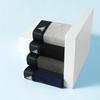 Pacote com 4 cuecas masculinas boxers de algodão shorts boxer embalados cintura média confortáveis para jovens shorts de malha da moda