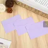 Fornecimento exclusivo transfronteiriço de pequenos envelopes lisos sem impressão em cores de macaron, papel couché duplo fresco e simples, cor lisa, pode ser impresso com logotipo