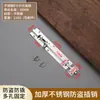 Pestillo de Acero Inoxidable 304 Montado en Superficie Engrosado, Perno de Puerta para Baño Puertas de Madera, Pestillo de Puerta Antirrobo, Hebilla de Cerradura Cuadrada Pequeña/Mediana Tradicional