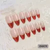 24 PIEZAS Colección de Arte para Uñas Bestseller Transfronterizo Navidad Halloween Flor Uñas Portátiles Ojo de Gato Halloween Piezas de Uñas Portátiles