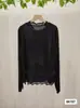 Outono e Inverno Novo Tricô de Malha com Lantejoulas Corte Solto Gola Redonda Cardigan de Tricô Feminino Jaqueta Casual para Mulheres
