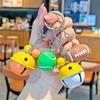 Llavero de baloncesto de simulación creativa tenis fútbol muñeca colgante para mochila escolar regalo pequeño al por mayor