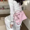 Bolsa de Mão Minimalista com Fecho de Chave de Nicho, Estilosa e Versátil, Bolsa de Ombro de Alta Qualidade, Couro PU Macio, Bolsa Transversal da Moda
