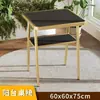 Conjunto de Mesa e Cadeiras de Chá para Lazer ao Ar Livre em Varanda para Vila de Jardim, Mesa e Cadeiras Pequenas Simples para Chá ao Ar Livre Doméstico, Cadeiras de Lazer