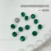 Joyería para Uñas Artísticas Esmeralda Punta Inferior Diamante Verde Navidad Planos Fondo Redondo Diamante Gota de Agua Corazón Uña Mixto Diamante Joyería al por Mayor