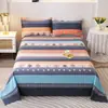 Sábana de Algodón Puro Pieza Única 100% Algodón Dormitorio Estudiantil Cubierta de Cama Individual para Niños Verano Engrosado Clase A Colcha al por Mayor