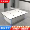 Mobiliario de Oficina Mesa Larga Grande para Conferencias Mesa de Recepción y Negociación para Capacitación Combinación de Mesa y Silla Gabinete Creativo de Almacenamiento Simple Moderno