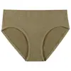 Ropa interior para mujer de algodón antibacteriano, talla grande, cintura media-baja, lencería sexy para mujer, color liso, hilo, sin costuras, fina