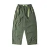 Pantalones funcionales de exterior Rumeng estilo japonés, ligeros, modernos, con bloques de color, unisex, corte holgado, adecuados para otoño, ropa de trabajo y uso casual