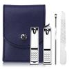 Conjunto de Cortadores de Unha Spot 4 Peças Doméstico Aço Inoxidável Colher de Ouvido Cortador de Unha Ferramenta de Manicure Cortador de Unha para Pedicure