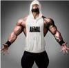 Comércio exterior escavação profunda musculação AN fitness colete com capuz moderno masculino verão com capuz academia