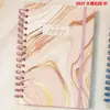 Caderno Espiral Wire-O 2027 A5 Não Machuca as Mãos Destacável Estilo Chinês Papel Espesso Recarregável Personalizado