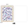 Serie de Estampado Dorado Shangjin Papel para Pintura al Óleo Flor de Papel Empaque Atmósfera Tarjeta de Arte Cartón Ramo Empaque Floral DIY Materiales