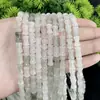 Qian Jing Wan Ma Bambú Verde Natural de Tianshan Secciones Cuentas Sueltas Pulsera de Piedra de Jade Verde Hielo Accesorios para Joyería DIY Venta al por Mayor