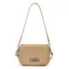 Bolso Pequeño Cuadrado de Moda y Estilo para Mujer, Nuevo Modelo 2026, Bolso de Hombro Maillard para Debajo del Brazo, Alto Valor Estético, Bolso Cruzado Versátil