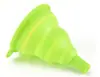 Chupeta Portátil Funil de Silicone Dobrável Telescópico Doméstico Cozinha Funil Culinária Vinho Óleo Chaleira Líquido Divisor Mini Funil