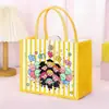 Sacolas de presente personalizadas para formatura, bolsas tote para sucesso no vestibular e no ENEM, bolsas tote de lona para baile de formatura de estudantes