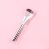 Brocha Plana para Base de Maquillaje Capa Fina Sin Marcas Brocha para Base de Maquillaje Principiantes Piel al Desnudo Base de Maquillaje Líquida Herramienta Plana de Belleza