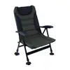 Silla de Pesca para Exteriores, Silla de Pesca Plegable Reclinable Multiusos, Asiento Portátil y Cómodo para Todo Terreno, Silla de Camping