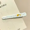 Pinza para el Cabello Estilo Coreano Retro Estampado de Leopardo para Mujer Horquilla Exquisita de Gama Alta Clip BB Dulce Dopamina Clip para Flequillo Lateral Accesorios para el Cabello