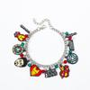 Pulsera Colgante Corazón de Energía de Iron Man Tony Stark Amor Iron Man al por Mayor de Cine y Televisión Europeo y Americano Transfronterizo