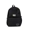 Mochila elegante de alta capacidad, de nicho, para estudiantes de secundaria y universidad, mochila personalizada estilo campus con estampado simple para mujeres