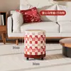Papelera festiva muy atractiva para uso doméstico, modelo nuevo para sala de estar y dormitorio, con tapa y mecanismo de pedal, apta para baño y cocina, papelera de gran capacidad