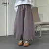 Pantalones deportivos para niña YOJIA, nuevos y elegantes pantalones de chándal a rayas estilo jogger para otoño 2026, pantalones para niños para otoño