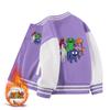 Ropa Exterior Infantil Otoño e Invierno 2025 Nuevos Tops de Terciopelo de Invierno Ropa para Clase de Jardín Uniformes de Béisbol de Otoño para Niños