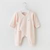 Ropa para Bebé Recién Nacido para Primavera y Otoño, Pijama Fino de Algodón 0 Puro Estilo Monje para 3 Meses, Mameluco, Traje para Gatear, Mameluco para Bebé Recién Nacido