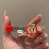 Presilha de Cabelo Desenho Animado Doce Coreano para Mulheres Pequena Fresca Simples High-End Presilha Bico de Pato Versátil Estilo Ins Presilha Lateral Acessórios de Cabelo