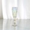 Copa de champán con relieve de diamante vintage, copa de vino de cristal engrosado que se puede hacer como regalo
