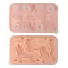 Bandeja de Hielo de Silicona Molde Personalizado de Cubitos de Hielo con Animales Alpaca Gato Bulldog Francés Labrador Molde de Bandeja de Hielo de Silicona