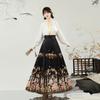 Han Yu Kui Original [Espléndido] Nuevo Hanfu de estilo Ming estampado Falda cara de caballo Nuevo vestido diario de viaje de estilo chino
