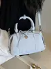 Bolsa Boston Floral com Laço Ins Estilo Coreano para Mulheres 2026 Novo Modelo de Alto Valor Tendência Bolsa de Ombro Transversal