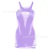 Lencería Erótica Europea y Americana de Comercio Exterior con Tirantes, Vestido de Malla Ajustado Estilo Princesa, Ropa de Malla Transfronteriza de Comercio Exterior W284