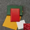 Porta pasaporte Goya Estuche para pasaporte pata de gallo Bolsa para documentos multicolor Bolsita para documentos Bolsa de almacenamiento Porta boleto de avión Porta tarjetas de presentación