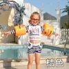 Al por mayor en el lugar anillo de brazo inflable de agua para niños adulto engrosado OK manga de agua anillo flotador auxiliar para natación de bebés