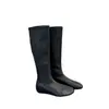 Botas Minimalistas Retro de Punta Redonda que Aumentan la Altura para Mujer 2026 Otoño Nuevo Estilo Chica Picante Elásticas Ajustadas Botas Altas