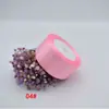 Venta al por mayor de fábrica 4cm Cinta Flor de Rosa Hecha a Mano Ramo Flor de Cinta Empaque Caja de Regalo de Boda Cinta Decorativa diy