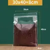 Bolsa con Cierre de Ocho Sellos para Alimentos, Té, Infusiones, Empaque de Granos Especiales, Comida para Gatos y Perros, Alta Transparencia