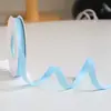 Shangjin Cinta de Color Sólido Mate de 1.0 cm Cinta de Algodón Cinta de Poliéster Cinta para Ramo de Flores Caja de Regalo Cinta para Atar Cinta de Satén Floral DIY