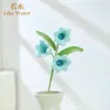 Ramos de flores de hilo hechos a mano, listos para usar, incluyendo flores artificiales, disponibles para personalización y envío directo desde el fabricante