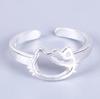Anillo nuevo 2024 para mujer creativo moda europea y americana anillo de amor para mujer anillo fresco simple fabricantes de joyería venta al por mayor