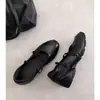 Zapatos Mary Jane Retro con Tira Cruzada para Mujer Tacón Grueso Estilo Oculto para Aumentar la Altura Viaje Diario Bailarinas con Moda Otoño 2026