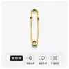Alfinetes de segurança espessados para prender roupas, alfinetes de aço de segurança espessados de tamanho grande, broches de segurança extra grandes para suéteres DIY cardigans