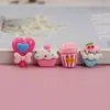 Accesorios de resina simulación de comida y juego pastel joyería diy pegamento de crema carcasa de teléfono móvil hebilla de zapato parche para taza de agua material al por mayor